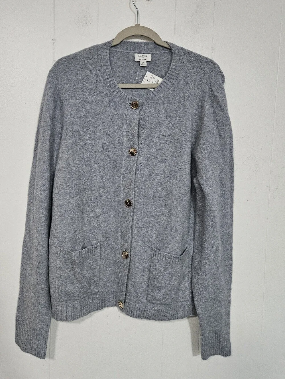 NWT J. Crew Cardigan sweater in extra-soft yarn
